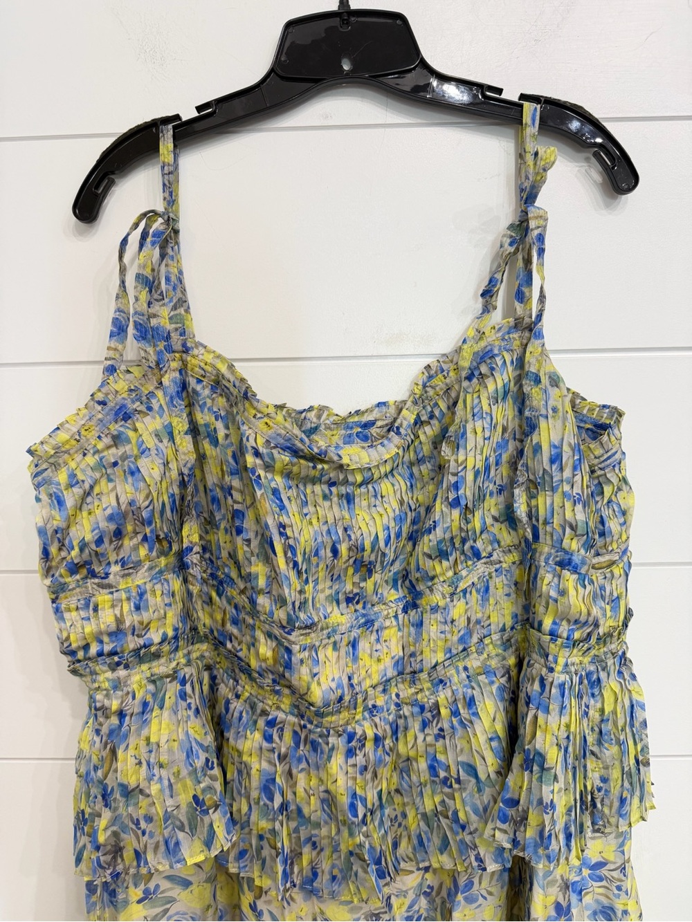 ASTR The Label Multicolor Ethelind Floral Pleated Maxi Dress Size 3X 36782 - Picture 7 of 14